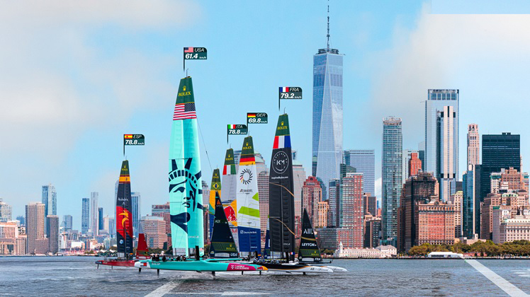 New York Sail Grand Prix Nowy Jork.